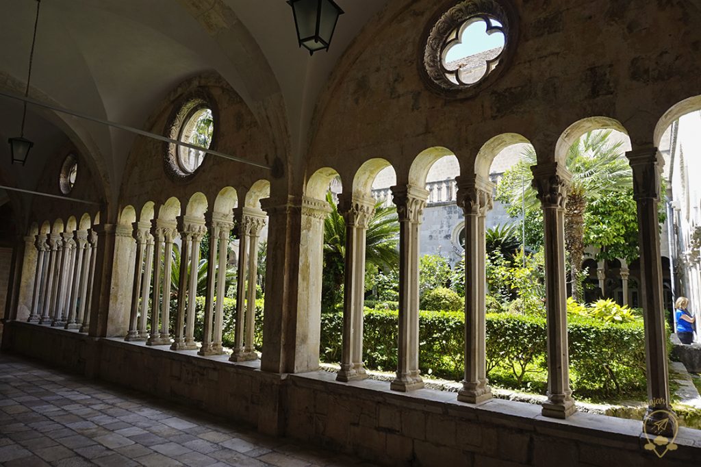 Pórtico monasterio franciscano Dubrovnik