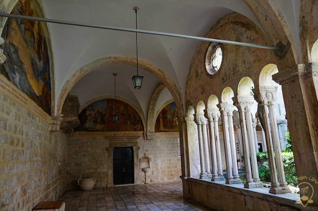 Pórtico2 monasterio franciscano Dubrovnik