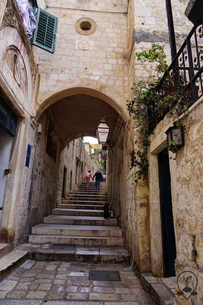 Old town arch Dubrovnik