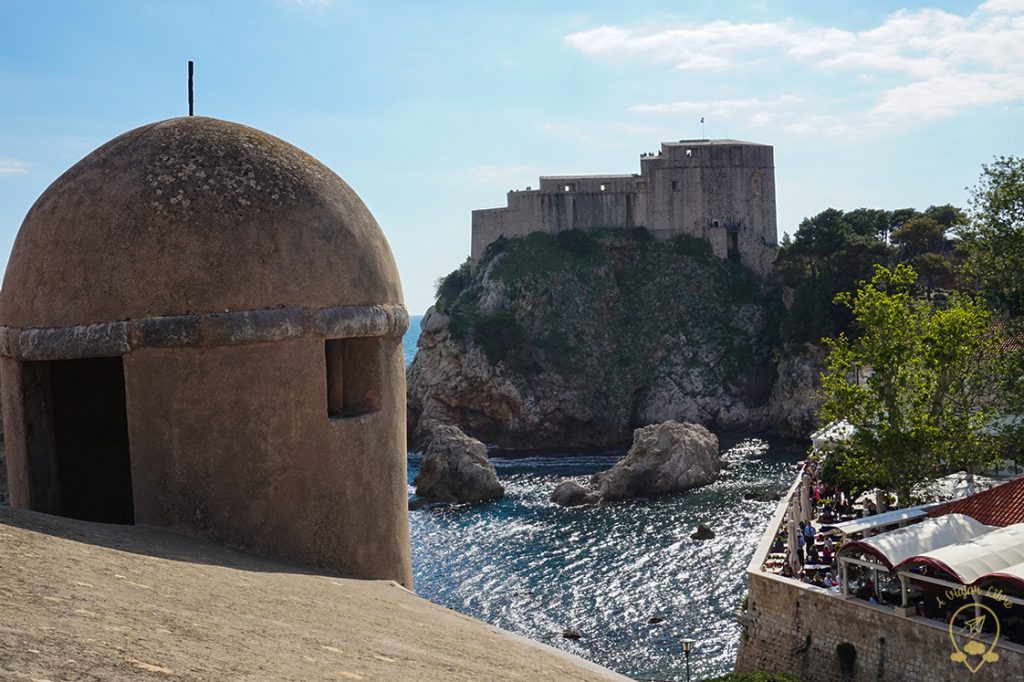 Fortaleza Lovrijenac desde muralla Dubrovnik
