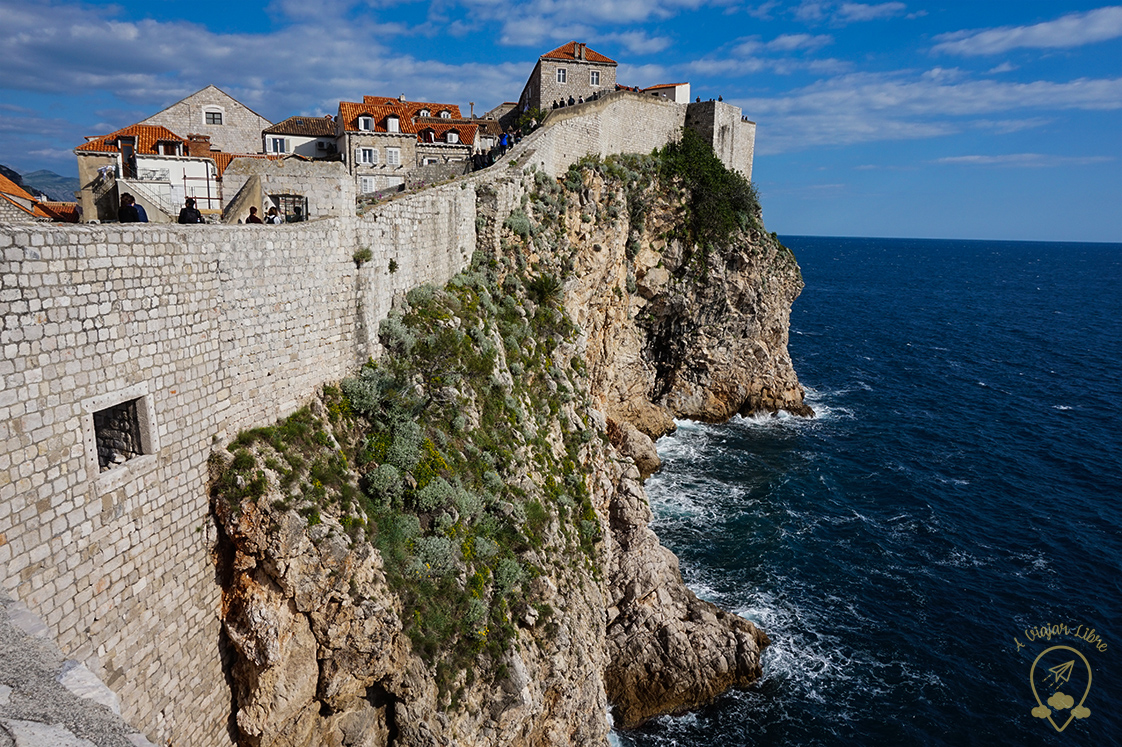 Route in walls Dubrovnik