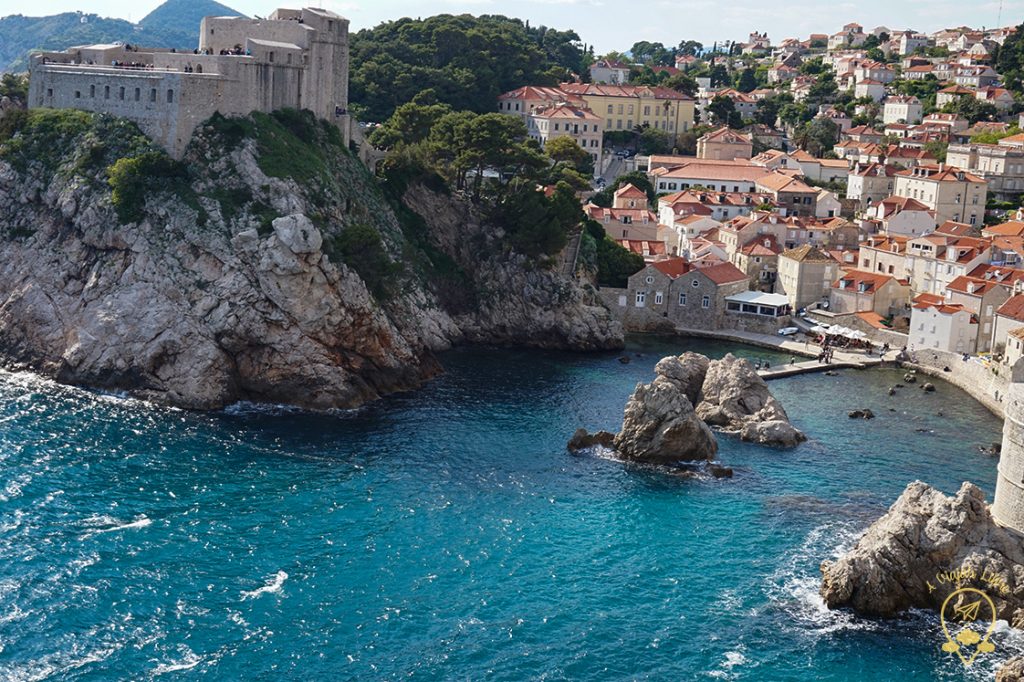 Fortaleza Lovrijenac3 desde muralla Dubrovnik