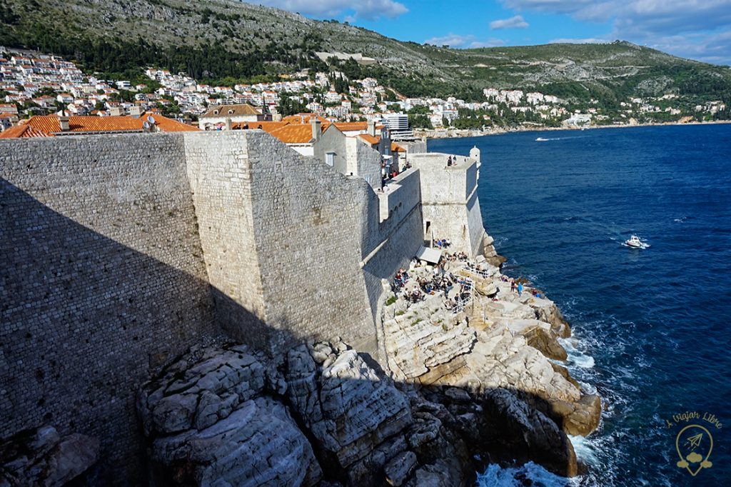 Sea view café Dubrovnik