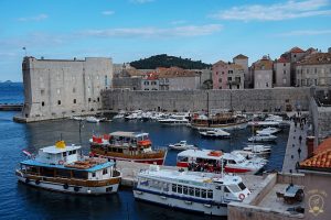 Ships in port Dubrovnik