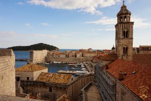 Dubrovnik port and lokrum Dubrovnik