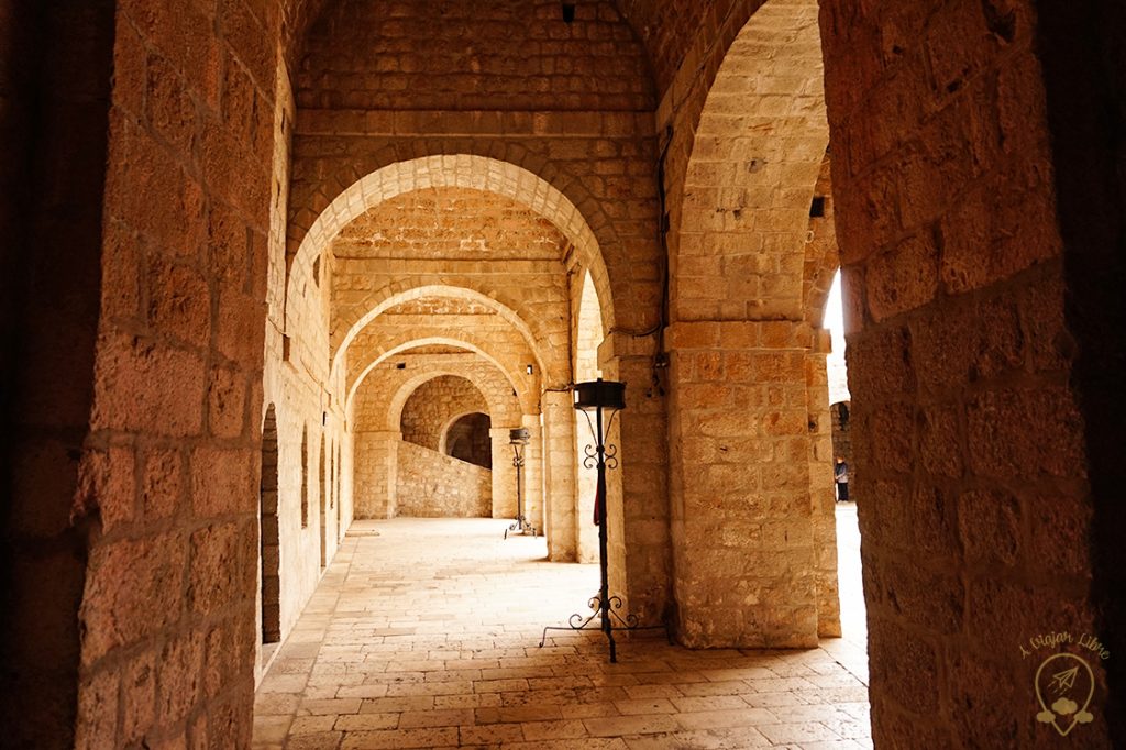 Fort Lovrijenac portico Dubrovnik