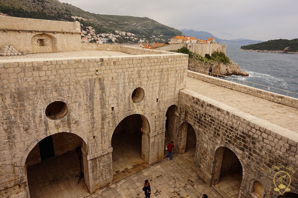Fort Lovrijenac courtyard Dubrovnik