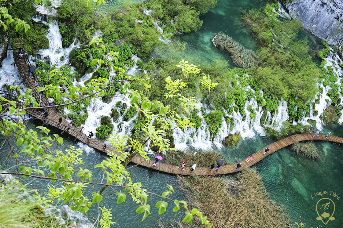 Birdview_path_Plitvice_Croatia Birdview_path_Plitvice_Croatia