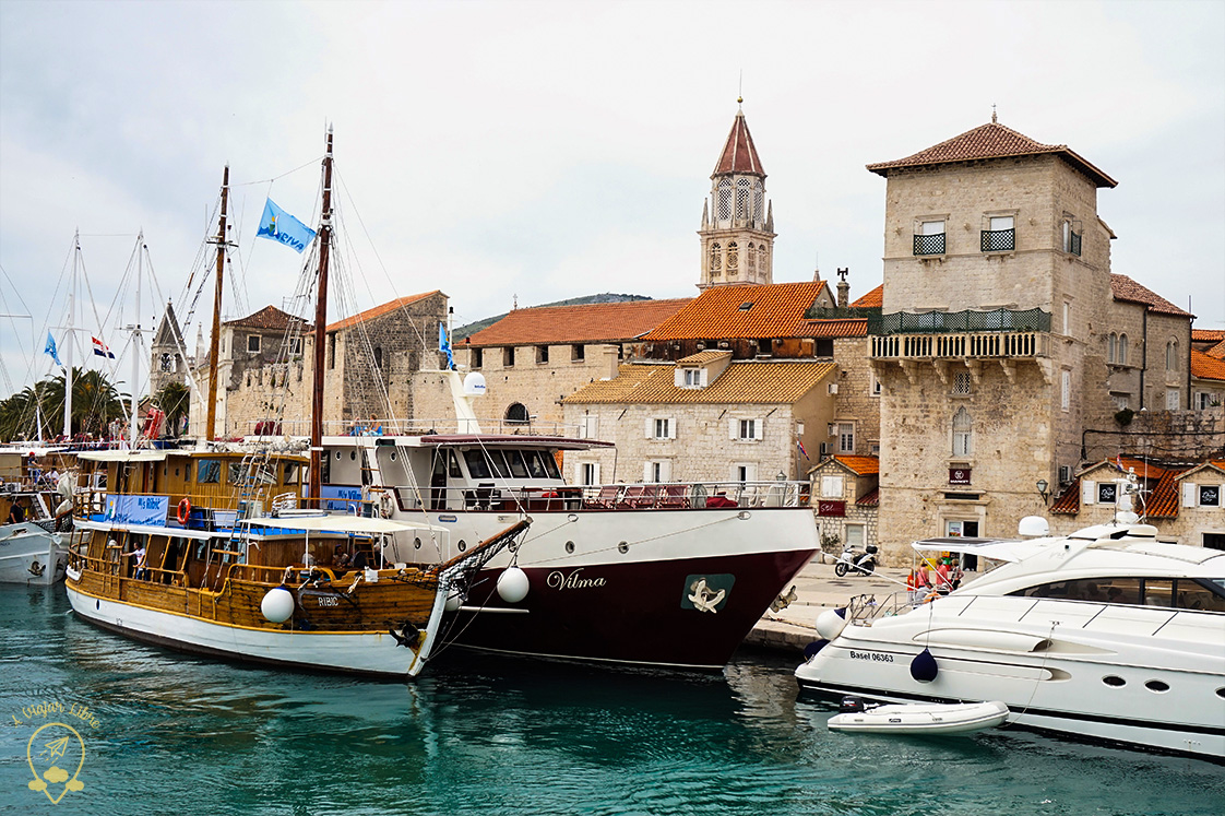 Trogir port Croatia
