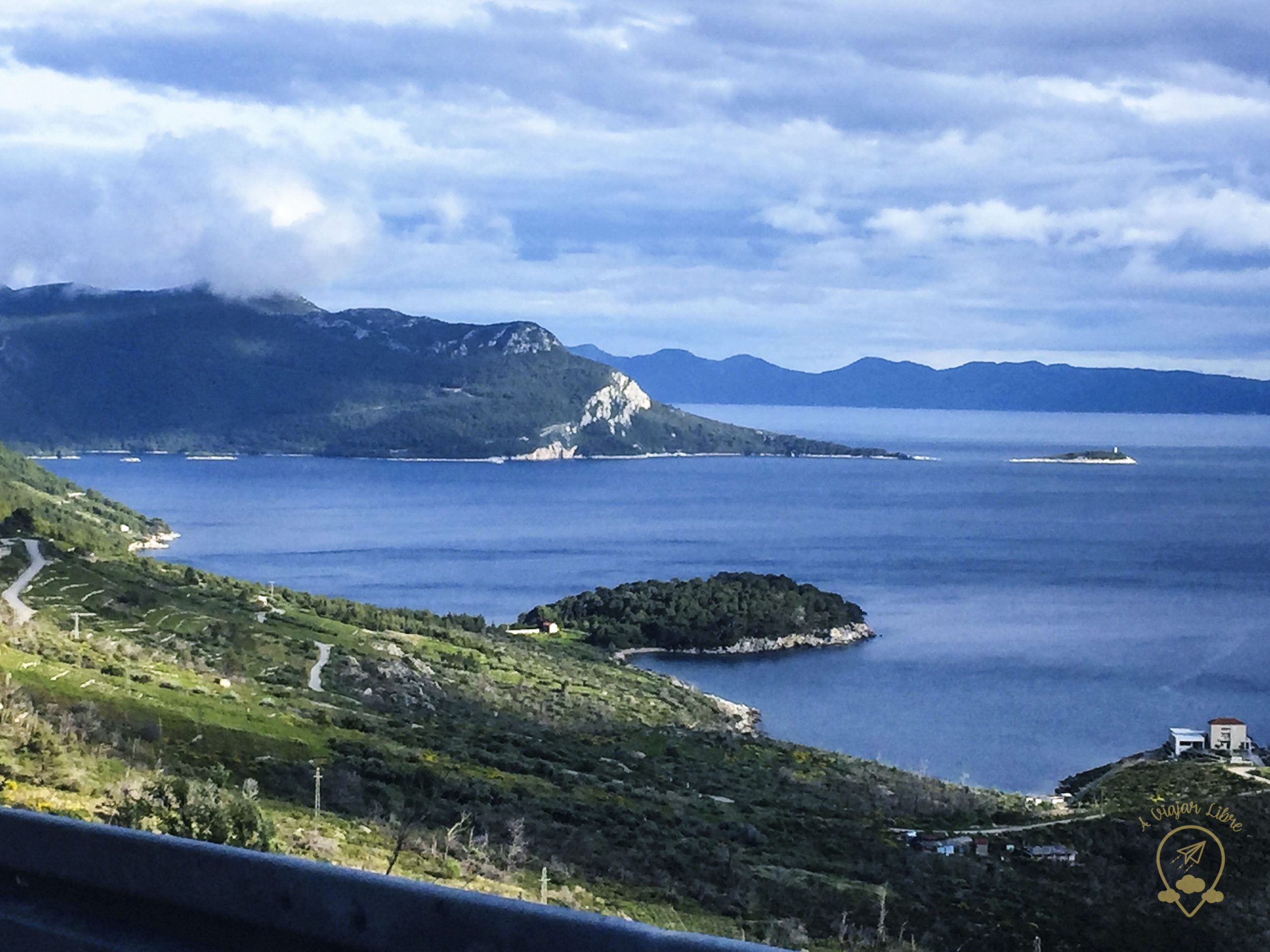 Landscape from Peljesac Croatia