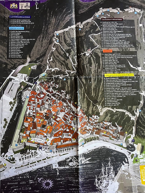 Map_old__town_Kotor Map old town Kotor