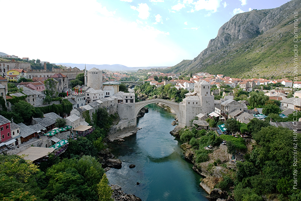 Mostar_Old_Town_Panorama Mostar Old Town Panorama