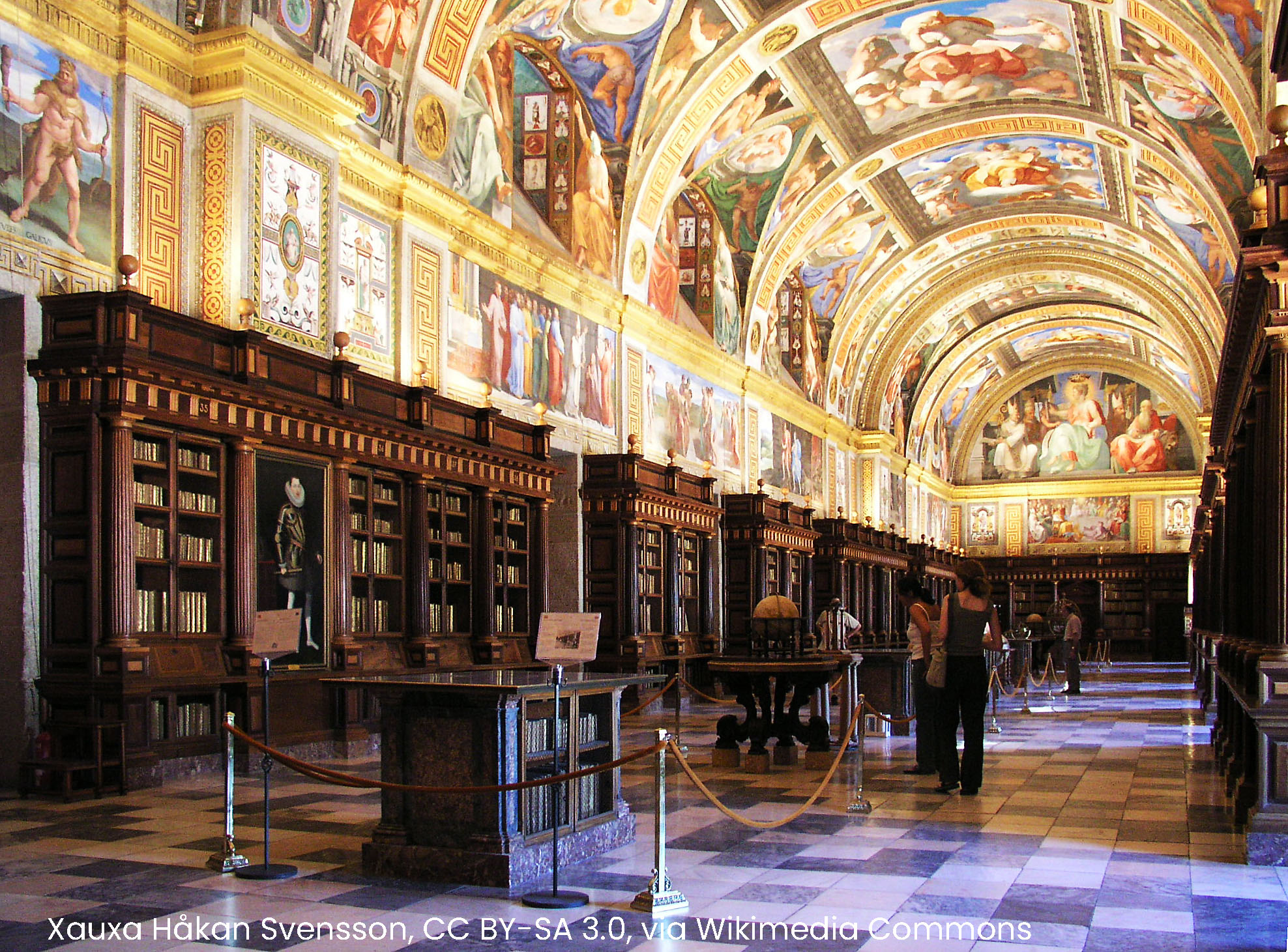 El Escorial - Biblioteca